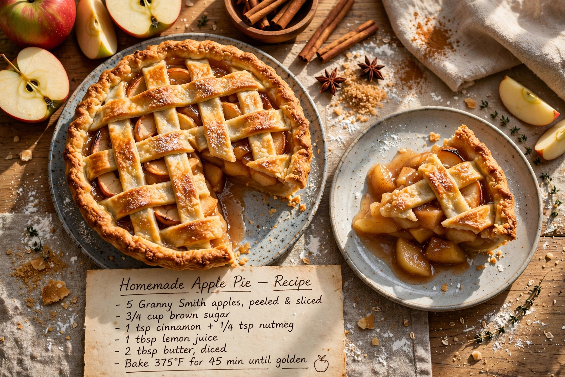 Homemade Apple Pie