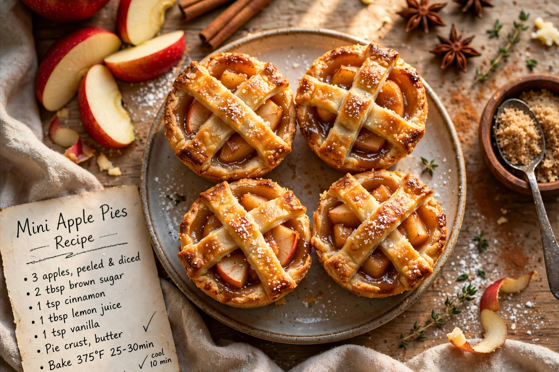 Mini Apple Pies